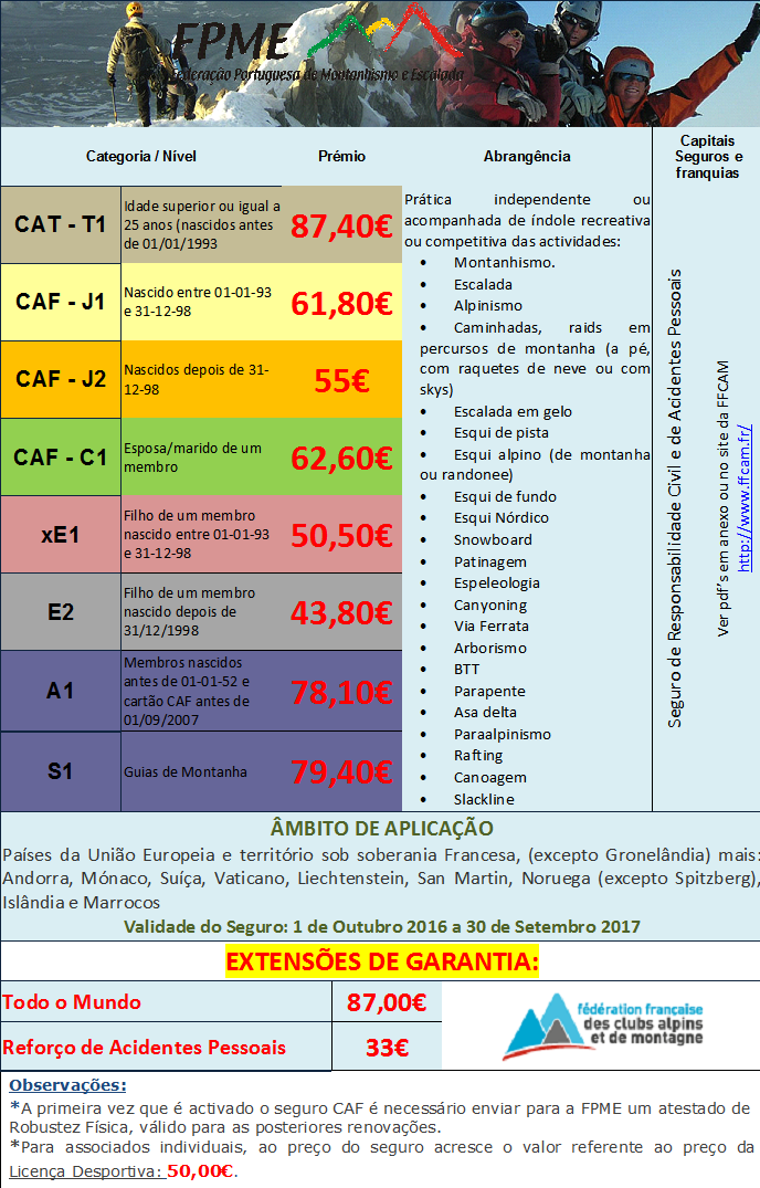 SeguroCaf 2016 17