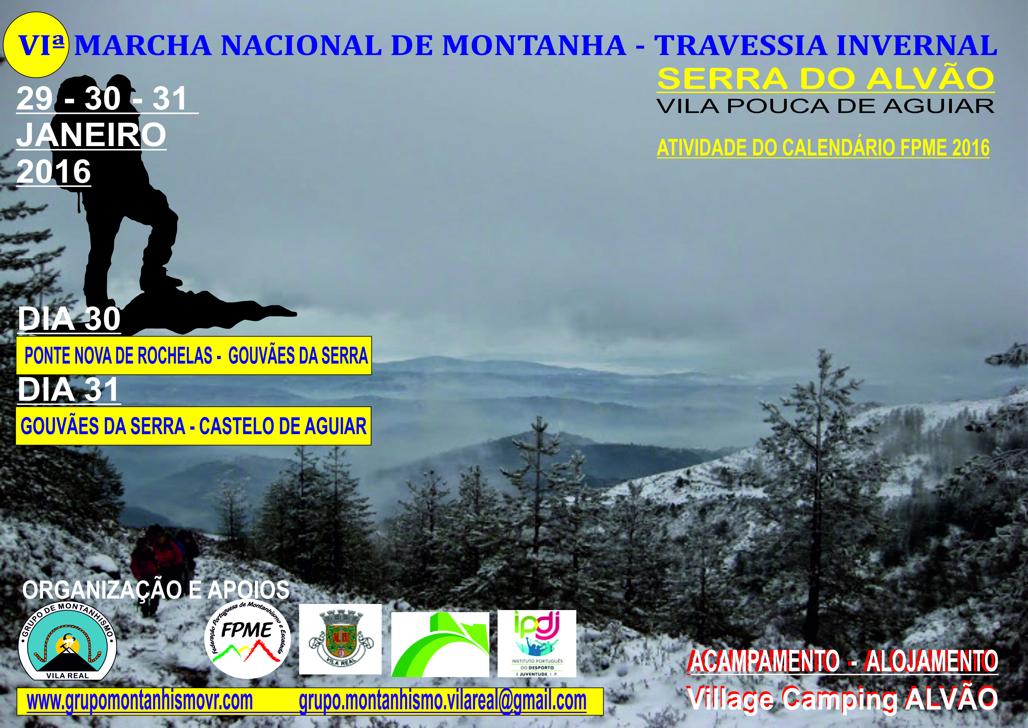 CARTAZ VI MARCHA NACIONAL MONTANHA