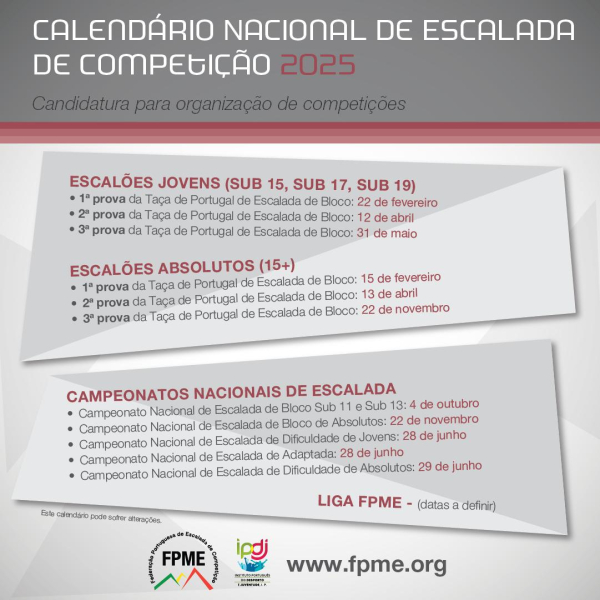 calendário 2025